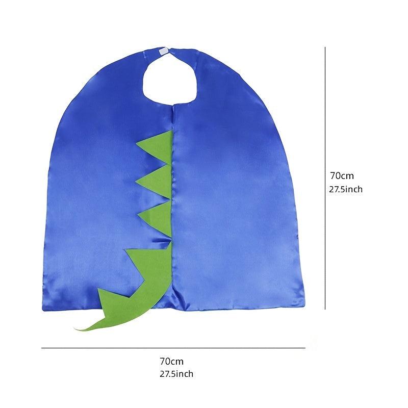 Dinosaur Costume For Toddler Kids Dragon Cape Mask Boys Girls Dress Up Play