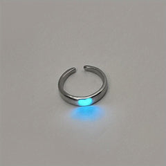 Luminous Ring Open Couple Ring