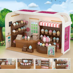Ice Cream Shop Pretend Indoor Toy Set for Kids