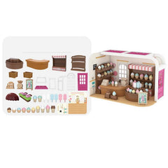 Ice Cream Shop Pretend Indoor Toy Set for Kids
