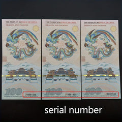 100 Dollars Dragon Paper Money Divine Deer Auspicious Notes