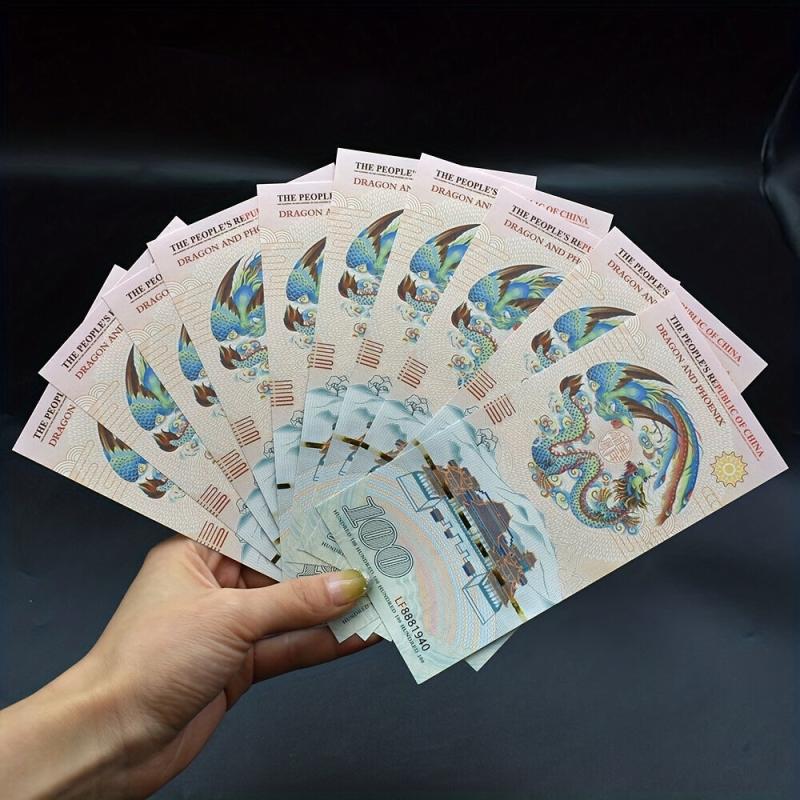 100 Dollars Dragon Paper Money Divine Deer Auspicious Notes