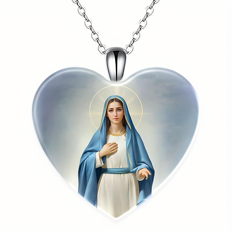 Heart Necklace Pendant Banquet Jewelry Gift for Men and Women