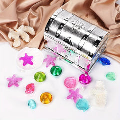 20pcs Diving Gem Pool Toys Sinking Treasures Chest Set Pirate Underwater Games
