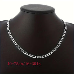 4mm European American 1 1 Side Flat Necklace Body