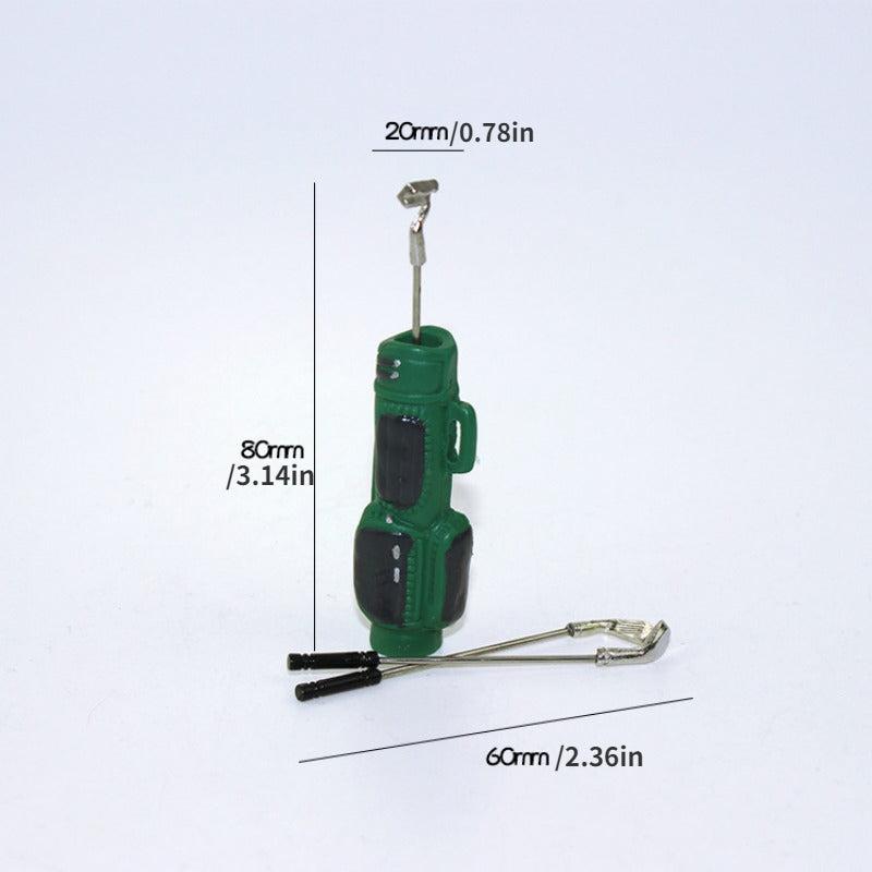 Mini Golf Club Model for House Scene Toy Accessories
