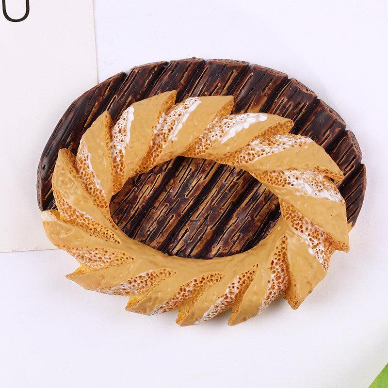 Resin Bread Cream Phone Case DIY Magnets Food Play Kitchen Accessories
