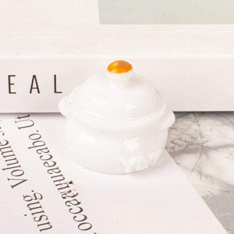 Dollhouse Small Cooker Resin Three dimensional Small Cooker Dollhouse Decoration