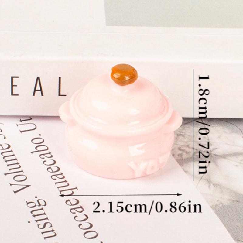 Dollhouse Small Cooker Resin Three dimensional Small Cooker Dollhouse Decoration