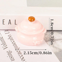 Dollhouse Small Cooker Resin Three dimensional Small Cooker Dollhouse Decoration