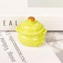 Dollhouse Small Cooker Resin Three dimensional Small Cooker Dollhouse Decoration
