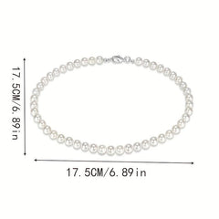 Men's Pearl Bead Necklace for Wedding Banquet