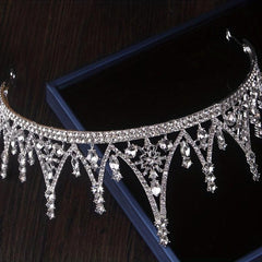 Bridal Jewelry Wedding Crown Rhinestone Set
