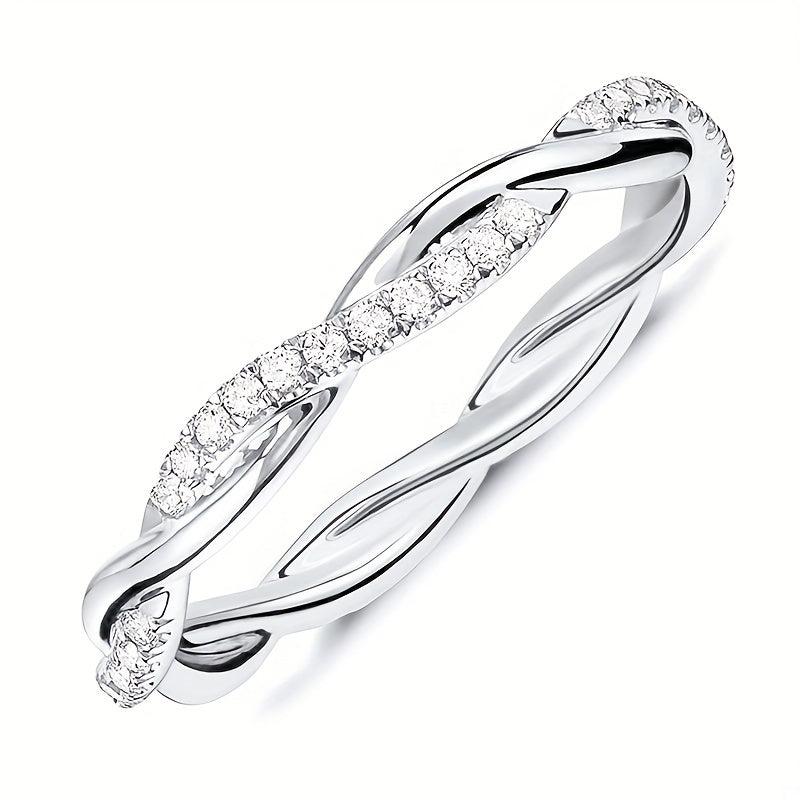 Hot Accessories Fried Dough Twists Ring Twist Ring Finger Jewelry Gift