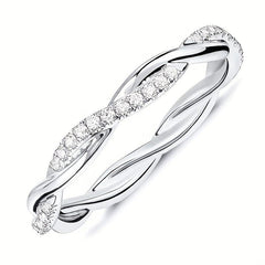 Hot Accessories Fried Dough Twists Ring Twist Ring Finger Jewelry Gift