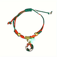 Luminous Christmas Bracelet Unisex Santa Claus Couple Hand Jewelry
