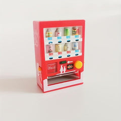 1:12 Dollhouse Vending Machine - Automatic Beverage Dispenser Toy