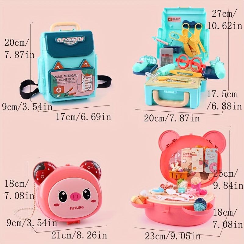 Kids' Simulation Dressing Table and Medical Equipment Set