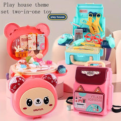 Kids' Simulation Dressing Table and Medical Equipment Set