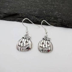 Halloween Pumpkin Earrings For Men - Creative Holiday Jewelry