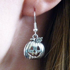 Halloween Pumpkin Earrings For Men - Creative Holiday Jewelry