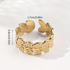 Stylish Stainless Steel Ring W002