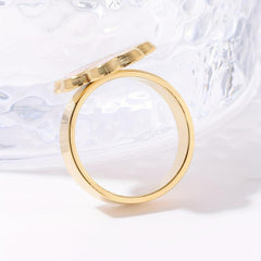 Stainless Steel Ring N005 Size 5