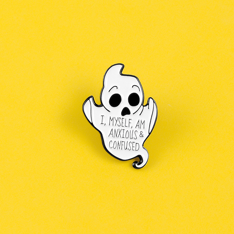 Creative Pop Enamel Pin Lapel Badges Brooch Funny Jewelry