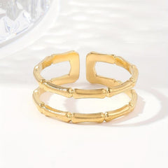 Stainless Steel Stylistic Ring W116