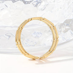 Stainless Steel Stylistic Ring W116
