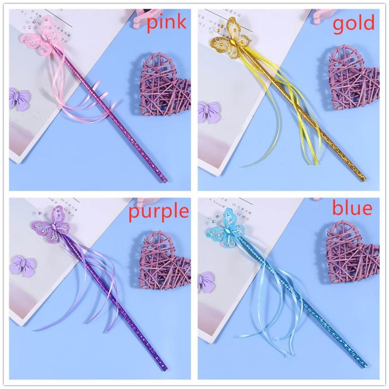 Butterfly Fairy Wand Kids Magic Party Supplies