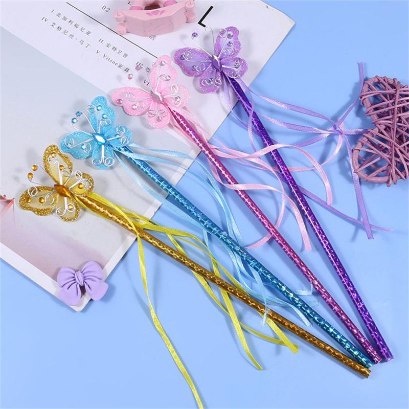 Butterfly Fairy Wand Kids Magic Party Supplies