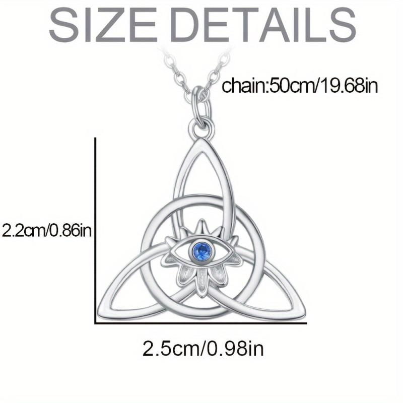 Evil Eye Necklace for Women Eye Pendant Jewelry
