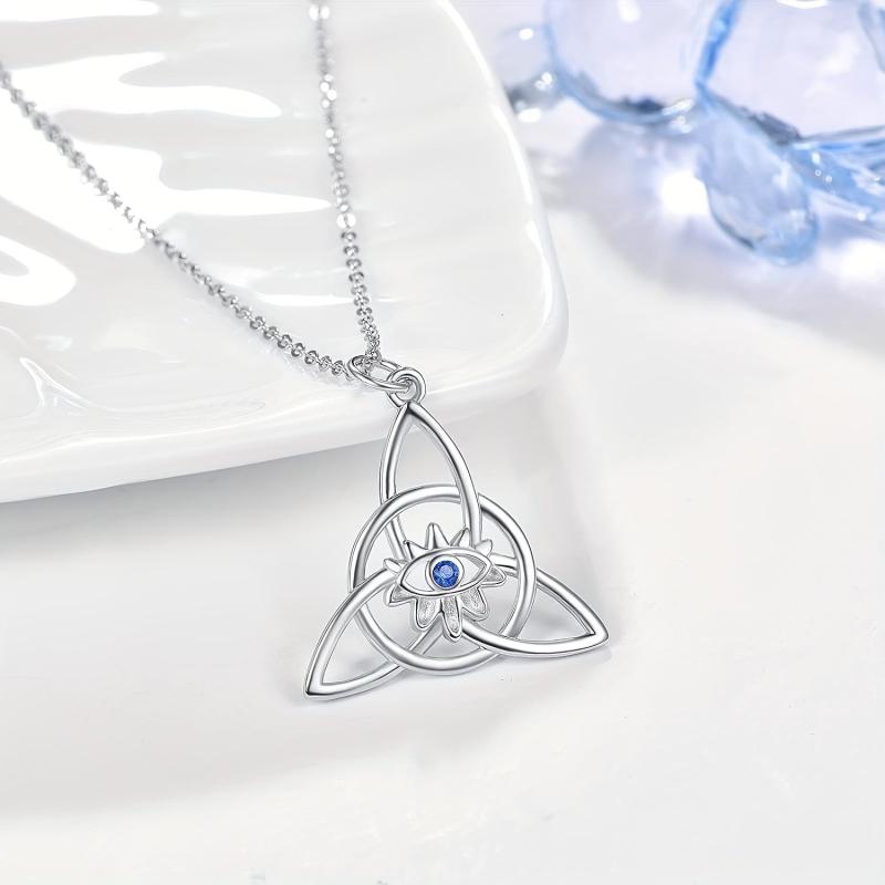 Evil Eye Necklace for Women Eye Pendant Jewelry