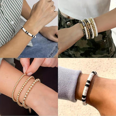 Friendship Bracelet Kit Clay Beads For Bracelets Making Kit