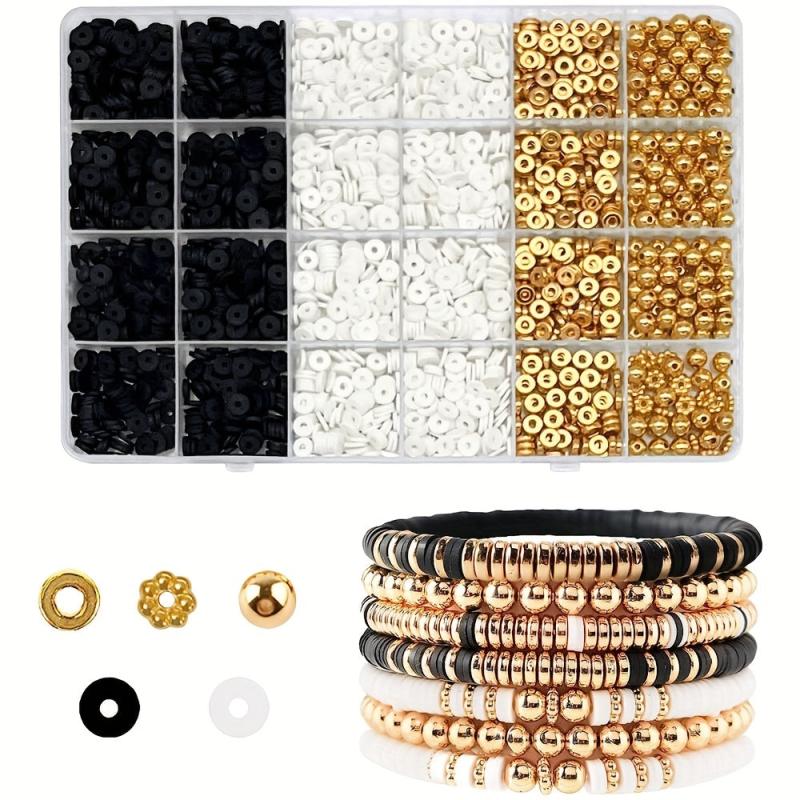 Friendship Bracelet Kit Clay Beads For Bracelets Making Kit