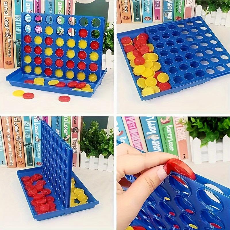 Connect Four In A Line Classic Game Board For Kids