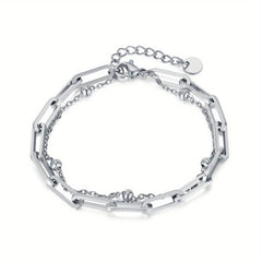 Japanese Titanium Steel Bracelet Female Accessories Stack Wear Jewelry