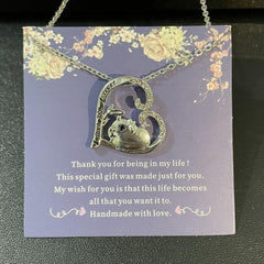 Pig Necklace Animal Jewelry Birthday Party Holiday Gift