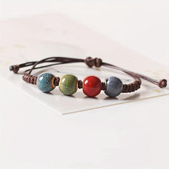 Ethnic Retro Love Ceramic Bracelet