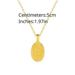 Small Durian Necklace Fruit Necklace For Women Girls
