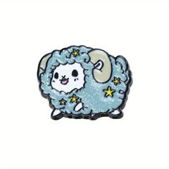 Animal Brooch Lapel Pin 1pc Cartoon Alpaca Lion Turtle Sheep Gift Boys & Girls