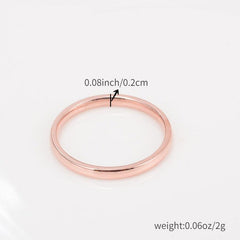 Rose Golden Ring Women Engagement Ring Christmas Ring Women Jewelry Party Ring