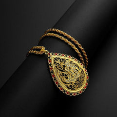 Arab Ethnic Wind Necklace & Gold Decoration