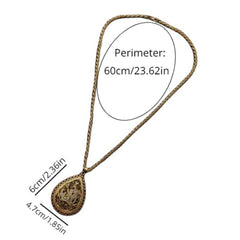 Arab Ethnic Wind Necklace & Gold Decoration