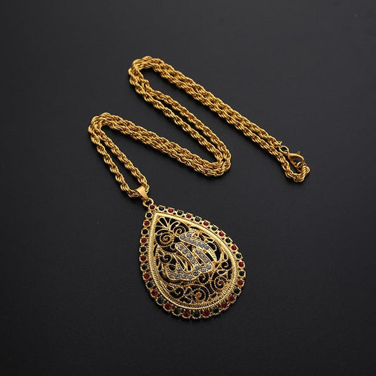 Arab Ethnic Wind Necklace & Gold Decoration