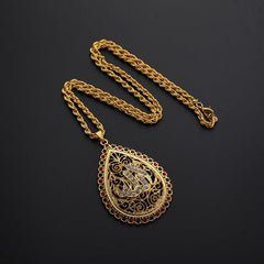 Arab Ethnic Wind Necklace & Gold Decoration