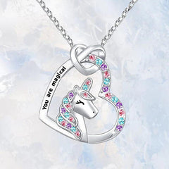 Unicorn Children's Pendant Necklace Birthday Holiday Gift