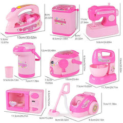 Mini Household Appliances Kitchen Toys for Kids Pretend Play