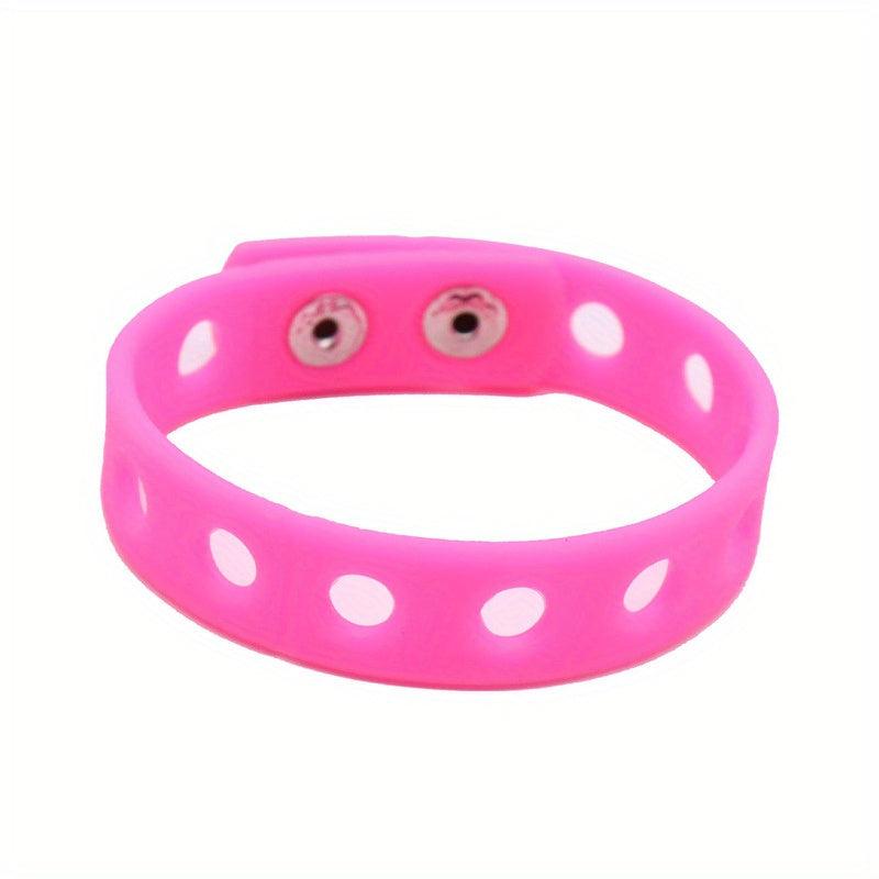 Adjustable Silicone Wristbands Ideal Birthday Gift for Kids